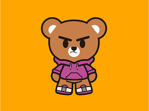 沙小熊变身啦（个人主页-ZNTYxMDA2Mjg=） - 创作习作 - 站酷设计师我是大K啊原创素材 - 站酷ZCOOL