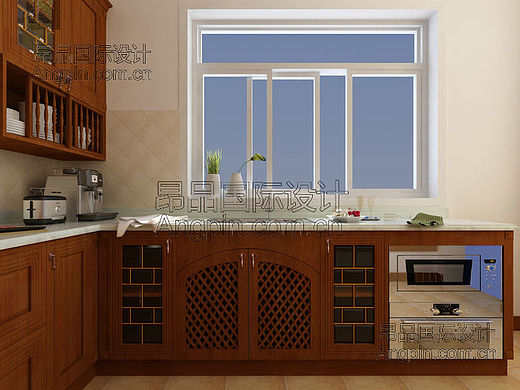 昂品国际设计——厨房效果图大全（个人主页-ZMTU2NDQ0ODQ=） - 家装设计 - 站酷设计师贵阳昂品设计原创素材 - 站酷ZCOOL