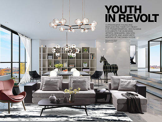 练习作——两张图告诉你这就是软装的魅力