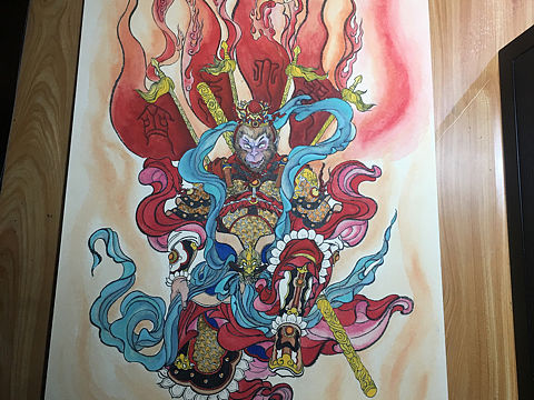 孙大圣烈焰皮肤新套装！（个人主页-ZNDMzNzcyNDg=） - 创作习作 - 站酷设计师301064844原创素材 - 站酷ZCOOL