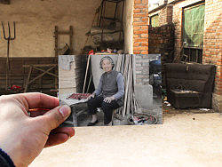 创意摄影《旧照新拍》