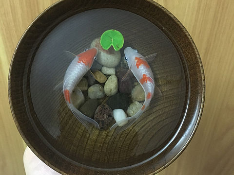 树脂画工艺品（双❤️鱼）（个人主页-ZNTU3MzU1MzI=） - 其他手工艺 - 站酷设计师哩哩啦啦榴莲原创素材 - 站酷ZCOOL