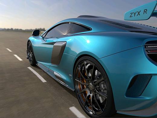 迈凯轮675 lt VRED学习