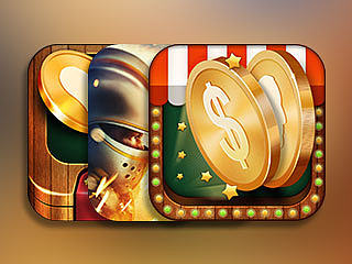 疯狂猜硬币图标设计（个人主页-ZNDIxNTUzMg==） - 图标 - 站酷设计师风筝飞原创素材 - 站酷ZCOOL