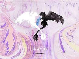 《驯龙高手3》· 最后一部的手绘海报❤