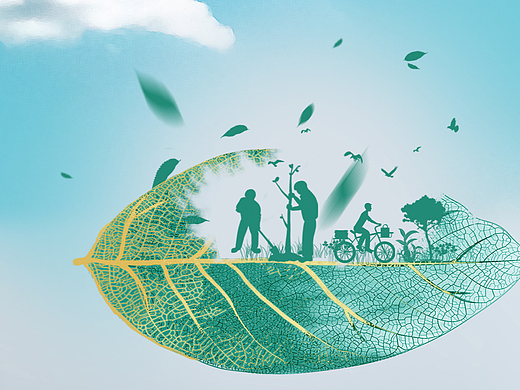 植树节 节气动画（个人主页-ZNjQ0MTU5MDg=） - 商业插画 - 站酷设计师阿豆在忙原创素材 - 站酷ZCOOL