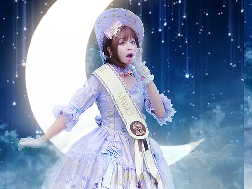 loli服装宣传三折页