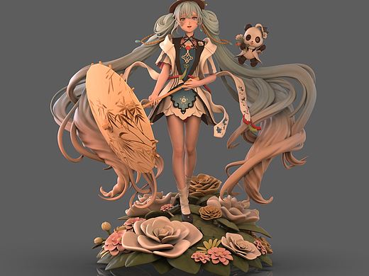 二次元手办建模