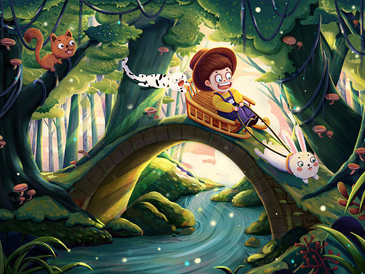 插画&儿童绘本插画