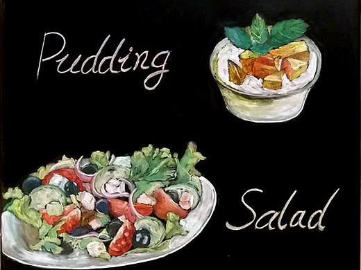 牛排 沙拉（個人主頁-ZMjEyMDA2Njg=） - 商業(yè)插畫 - 站酷設(shè)計(jì)師不愛地鐵_lihui原創(chuàng)素材 - 站酷ZCOOL