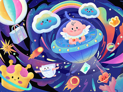 天使宝宝遨游记-太空篇
