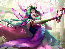 英雄聯(lián)盟-薩勒芬妮同人插畫