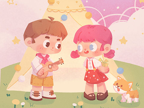 【情人節(jié)】（個(gè)人主頁(yè)-ZNTc4NzM4Njg=） - 創(chuàng)作習(xí)作 - 站酷設(shè)計(jì)師mua_糖豆子原創(chuàng)素材 - 站酷ZCOOL