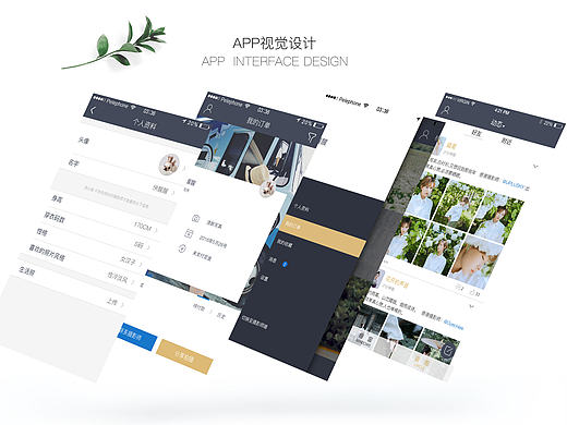 app 摄影 界面 展示 排版