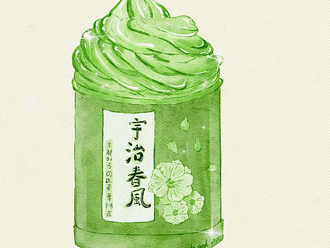 抹茶冰激凌（个人主页-ZNjAwMzY0MTY=） - 商业插画 - 站酷设计师九狸小孩原创素材 - 站酷ZCOOL