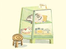 小馬店長(zhǎng)和三只小貓