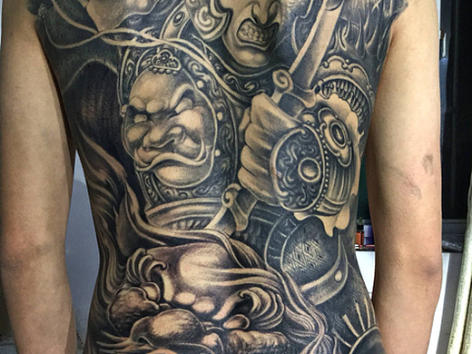 武将花荣手工艺-其他手工艺159004年前纹身作品手工艺-其他手工艺2520