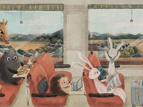 旅行（个人主页-ZMzkxMDM4Njg=） - 绘本 - 站酷设计师海鸽鸽原创素材 - 站酷ZCOOL