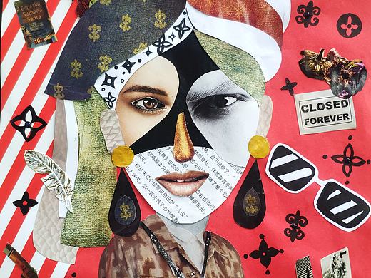 拼贴（个人主页-ZNDg1NTAwODg=） - 新锐潮流插画 - 站酷设计师Luller原创素材 - 站酷ZCOOL