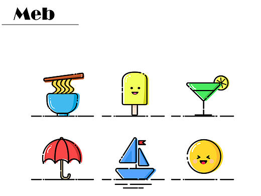 meb风格图标 临摹