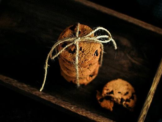 饼干and牛奶
