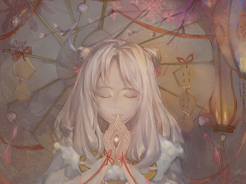 同人缘结神～（个人主页-ZNDM0OTM1Mjg=） - 创作习作 - 站酷设计师HOU_REIREI原创素材 - 站酷ZCOOL