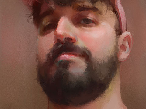 男性肖像板绘（个人主页-ZNTI4MzYzMzY=） - 创作习作 - 站酷设计师汤姆哈迪的卢卡斯原创素材 - 站酷ZCOOL