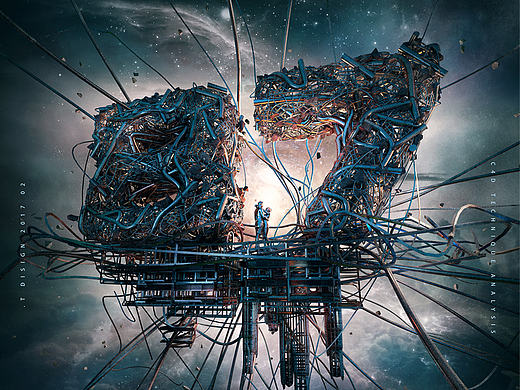 87time C4D 品牌宣传海报