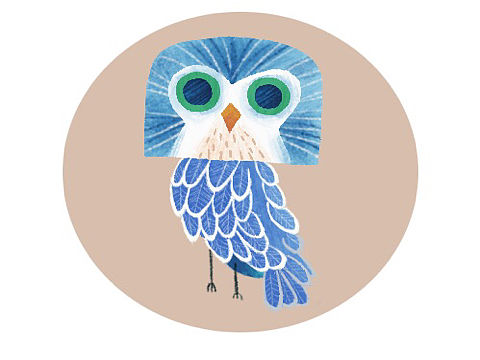 猫头鹰（个人主页-ZNDQ0NTg2ODA=） - 儿童插画 - 站酷设计师夏冬X原创素材 - 站酷ZCOOL