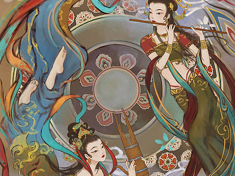 敦煌飞天