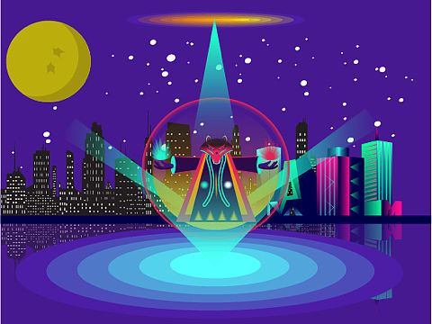 渡劫飞升（个人主页-ZNDk1MDE0OTI=） - 商业插画 - 站酷设计师剁手的购物男孩原创素材 - 站酷ZCOOL