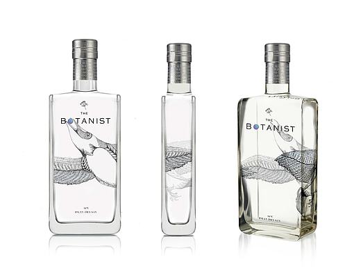 包装设计 - The Botanist Islay Dry Gin 植物学家干金酒 -法国ECV学院