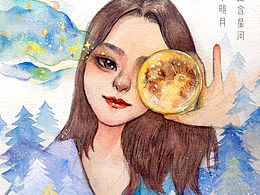 水彩頭像