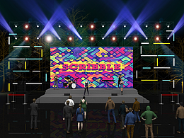 一个好看的舞台