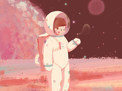 追逐我的星球（个人主页-ZNDI1ODE5NDg=） - 商业插画 - 站酷设计师无聊铅笔头原创素材 - 站酷ZCOOL