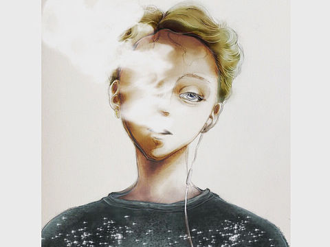 一个吐烟圈的boy（个人主页-ZMjM3ODcxODA=） - 创作习作 - 站酷设计师iamFACE原创素材 - 站酷ZCOOL