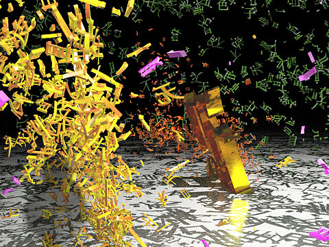 C4D 《心经》装置