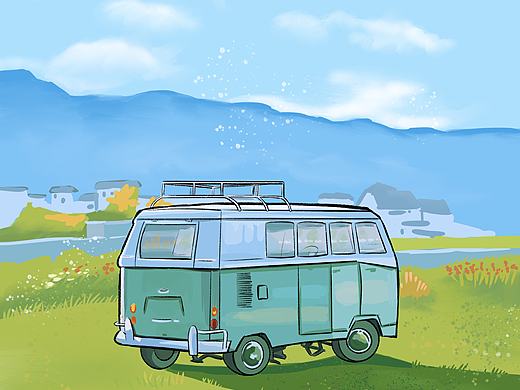 夏天的风（个人主页-ZNjAxNDc5MDQ=） - 商业插画 - 站酷设计师司梦小咩原创素材 - 站酷ZCOOL