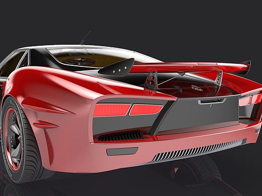跑车渲染