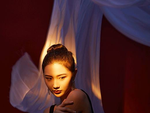 橙红