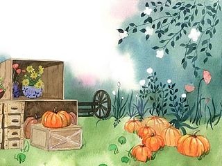 原创水彩：岁月静好，现世安稳（个人主页-ZMzg3NjU5Mg==） - 创作习作 - 站酷设计师小蜜蜂抹抹原创素材 - 站酷ZCOOL