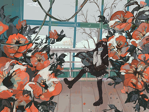 雪。（個(gè)人主頁-ZNDk1OTExODQ=） - 商業(yè)插畫 - 站酷設(shè)計(jì)師透明餅干玖玖玖玖原創(chuàng)素材 - 站酷ZCOOL