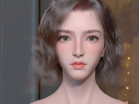 波浪头发好看咩