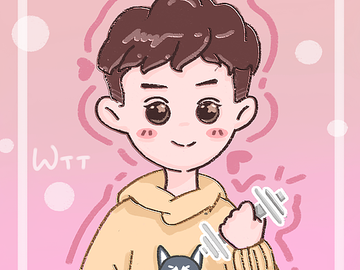 手機指繪情頭（個人主頁-ZNTE3MTc4Mjg=） - 創(chuàng)作習(xí)作 - 站酷設(shè)計師wavte原創(chuàng)素材 - 站酷ZCOOL