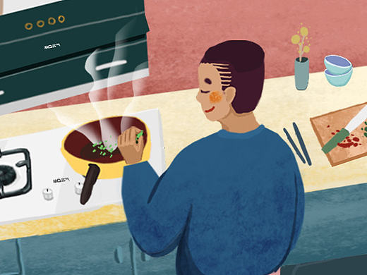 老板厨电-名气-海报动图-商用（个人主页-ZMjA3MzMxMzI=） - 商业插画 - 站酷设计师白丫白原创素材 - 站酷ZCOOL