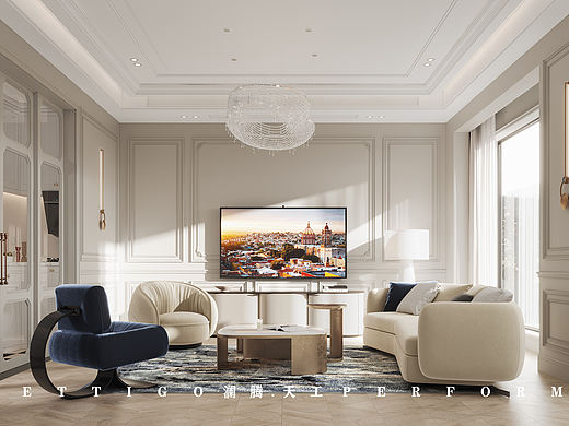 现代法式别墅|别墅大宅设计