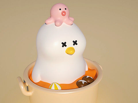 GUGU-DUCK火锅鸭+游泳鸭