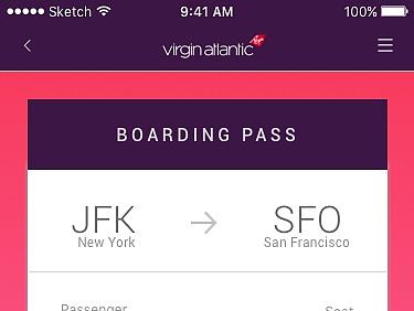 借鉴做的电子机票