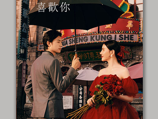 婚纱人像样片创作