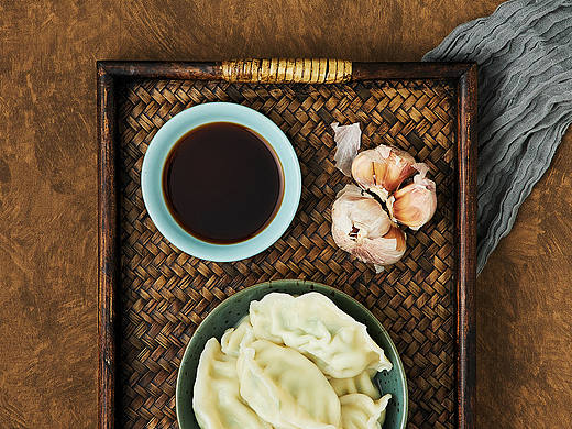 鲅鱼水饺，家乡味道（济南美食摄影）